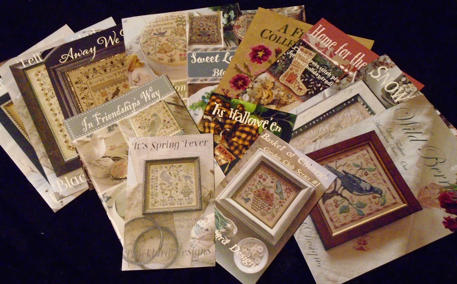 Blackbird Designs Cross Stitch Patterns, Pattern Sets, Pattern Books You Choose!