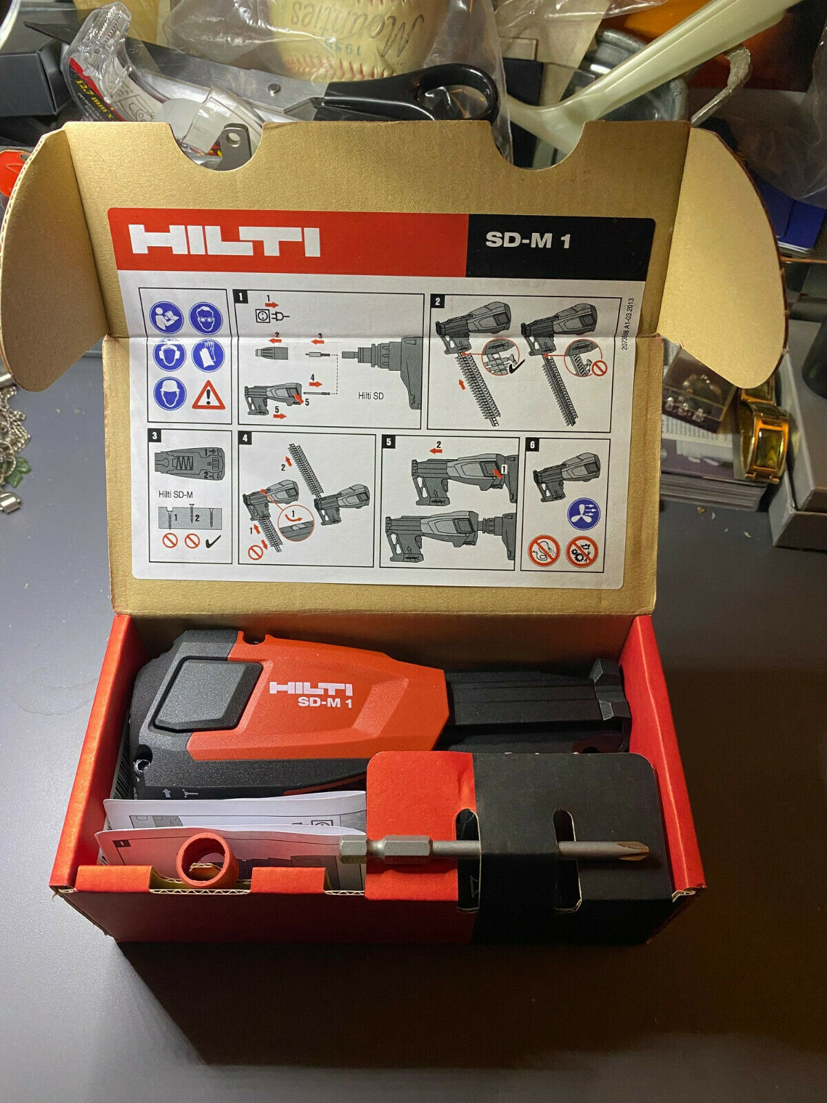 Hilti Screw Feed Attachment Sd-m1 For Sd 4500 Cordless Screw Gun - Tool Only